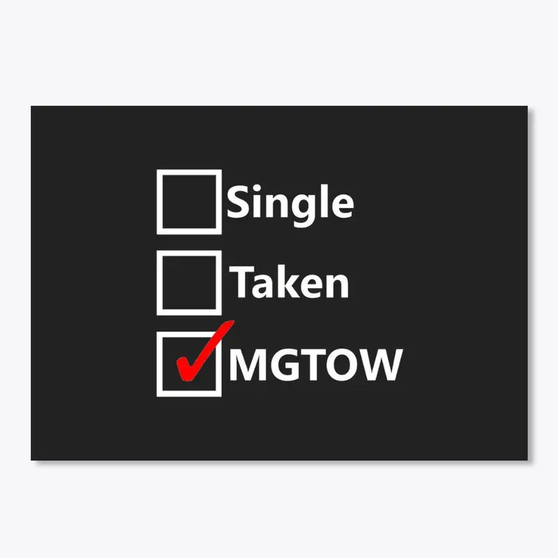 MGTOW Checklist